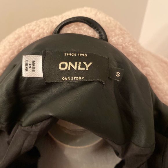 Only Tri-Colored Teddy Bear Jacket - Picture 5 of 5